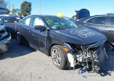 2018 Honda Civic Lx z USA, uszkodzony, nr VIN 2HGFC2F52JH610528